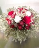 Bouquet séché rouge